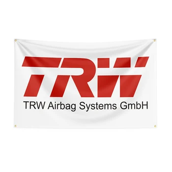 90x150 см Флаг TRWs, Баннер для гоночного автомобиля с принтом из полиэстера Для Декора1