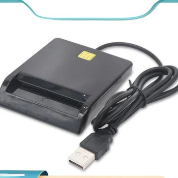 USB-считыватель смарт-карт для банковских карт IC / ID EMV Card Reader для Windows 7 8 10 Linux OS USB-CCID ISO 7816 для банковской налоговой декларации