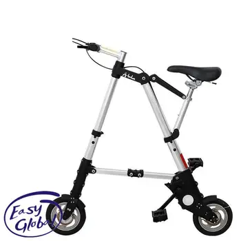 Складной велосипед Из 8-дюймового алюминиевого Сплава, сверхлегкий мини-велосипед для взрослых, Офисный работник, Пневматическая шина