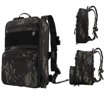 Сумка для кемпинга На открытом воздухе Тактический рюкзак Переменной емкости 1000D Из натуральной Ткани, Военные Походные Камуфляжные сумки для путешествий